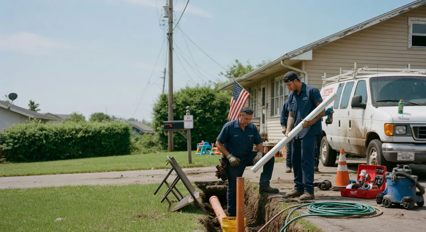 Drain Cleaning in Jermyn, TX near me